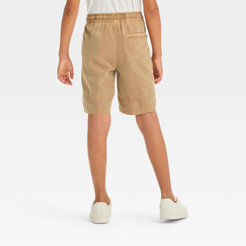 Boys' Washed Woven Shorts with Drawstring - art class™, 2 of 4