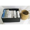 Aoibox Foldable Rectangle Storage Bin with Wooden Handles Gray Linen Fabric Baskets for Closet Home Office Car Dormroom - 4 of 4