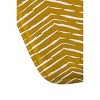 Iveta Abolina La Jardin Noir III Bath Rug Yellow - Deny Designs: Chevron Microfiber, Machine Washable, 1'9"x2'10" - 3 of 3
