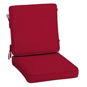 Arden 40"x20" ProFoam EverTru Acrylic Outdoor High Back Chair Cushion