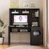 CENGHU Computer Desk with Hutch & Bookshelf, Executive Design for Teens and Home Office, Includes Drawers, AC Outlets, and USB Charging Ports - 2 of 4