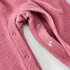 Baby Girls' Long Sleeve Waffle Romper - Cat & Jack™ - 4 of 4