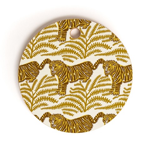 Holli Zollinger OASIS TIGER Cutting Board - Round - image 1 of 3