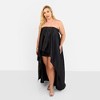 Rebdolls Women's Adrienne Hi Lo Maxi Shift Dress W. Train - 2 of 4