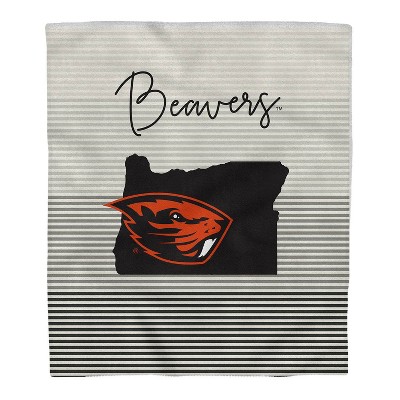 NCAA Oregon State Beavers Ultra Fleece State Stripe Blanket