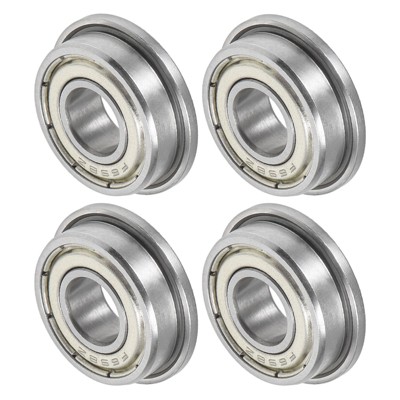Unique Bargains Chrome Steel Durable Multipurpose Use Flanged Ball Bearing