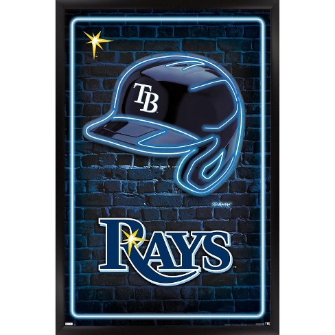 MLB Tampa Bay Rays - Drip Helmet 22 Poster