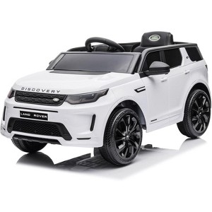 Garvee Licensed Land Rover Kids Electric Car 12V Ride-On Toy with Remote Control MP3 Player and Safety Features - 1 of 4