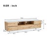 70" TV Stand for 80 Inch TV,Modern Media Console with Ample Storage & Push-to-Open Doors for Living Room-Baofuwish - 4 of 4