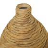 Olivia & May 22'' x 12'' Tall Seagrass Woven Floor Vase Brown - Handmade Bohemian Decor - 3 of 4