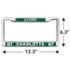UNC Charlotte Alumni Logo Full Size Standard License Plate Metal Frame - 4 of 4