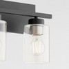 Quorum Lighting Carter 4 - Light Vanity in  Matte Black - 4 of 4