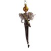 De Carlini Italian Ornaments 7.0 Inch Lorene In Brown Legging Christmas Tree Ornament , Christmas Decor Diva Lady Fashionista (1PC) - 3 of 4