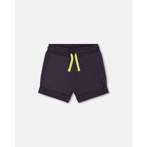 Deux par Deux Boy French Terry Short Dark Gray - 1 of 4