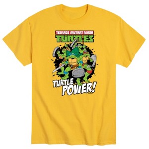 Men's - Teenage Mutant Ninja Turtles - Turtle Power Short Sleeve Graphic T-Shirt - 1 of 4