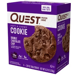Quest Nutrition Protein Cookie - Double Chocolate Chip - 4ct