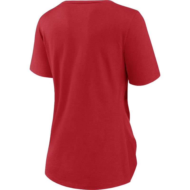 NFL Kansas City Chiefs Women&#39;s Short Sleeve Fashion T-Shirt, 3 of 4