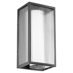 Quorum Lighting Maestro LED Outdoor Wall Mount, 3 Lights, Noir Finish - 1 of 1