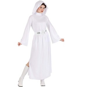 HalloweenCostumes.com Princess Leia Adult Hooded Costume - 1 of 4