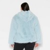 Women's Short Faux Fur Jacket - Wild Fable™ - 3 of 3