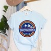 Simply Sage Market Women's Snowbird Ski Resort Short Sleeve Garment Dyed Tee - 3 of 4