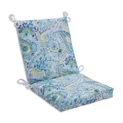Outdoor/Indoor Gilford Baltic Squared Corners Chair Cushion - Pillow Perfect