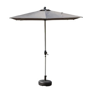 Kumasinova Rectangular Patio Umbrella with 8-Rib Frame,Outdoor Umbrella with Crank Lift&Tilt,Beach Umbrella for Pool&Resorts,Patio Market Umbrella - 1 of 4
