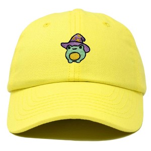 Dalix Sorcerer Frog Embroidered Cap Cotton Baseball Cute Cool Dad Hat Womens - 1 of 4