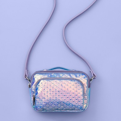 metallic crossbody bag