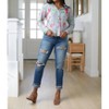Women's Thinking On It Open Back Floral Top - Sew In Love - 4 of 4