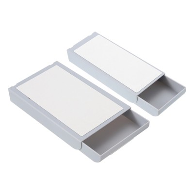Unique Bargains Slide Out Hidden Self-Adhesive Desk Drawer Storage Organizer 2 Pcs