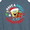 Women's - SpongeBob SquarePants - Have A Swell Christmas Graphic Racerback Tank - 2 of 4