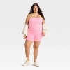 Women's High-Rise ButterBliss Bike Shorts - Wild Fable™ - 3 of 3