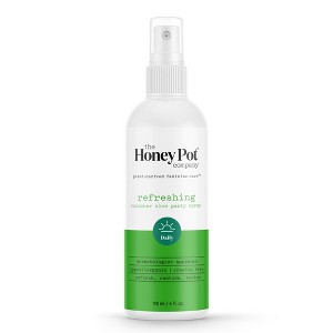 The Honey Pot Company, Refreshing Cucumber Aloe Panty and Body Plant-Derived Deodorant Spray - 4 fl oz - 1 of 4