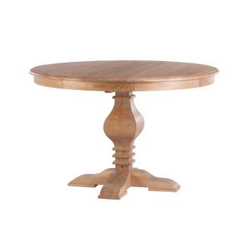 Doherty Traditional Round Dining Table Rustic Honey - Powell