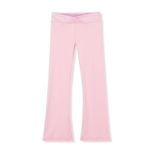 Lands' End Kids High Waisted Active Flare Leggings - 1 of 3