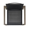 VASIP Outdoor Dining Chairs, Bistro Chairs Set of 2, Patio Chairs with Armrests, Acacia Frame and Mesh Seat, for Garden Patio Porch - 4 of 4