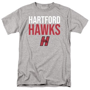 Men's University of Hartford Official Stacked T-Shirt Stacked - 1 of 4