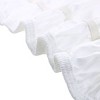 PiccoCasa Dust Resistant Elastic Wrap-Around Ruffle Bed Skirts 15" Drop 1 Pc - 4 of 4