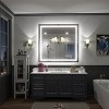 Apmir Super Bright Front & Back LED Lighted Anti-Fog Aluminum Alloy Framed Tempered Glass Bathroom/Vanity Mirror with ETL & 3-Year Warranty - 2 of 4