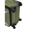 Rockland Impact Softside Spinner Wheel Luggage Olive 4-Piece Set (18/22/26/30) - 2 of 4
