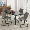 FONTOI Dining Chairs Set of 4, Practical Kitchen Chairs with Upholstered Seat for Kitchen Living Room Apartment Office - 2 of 4