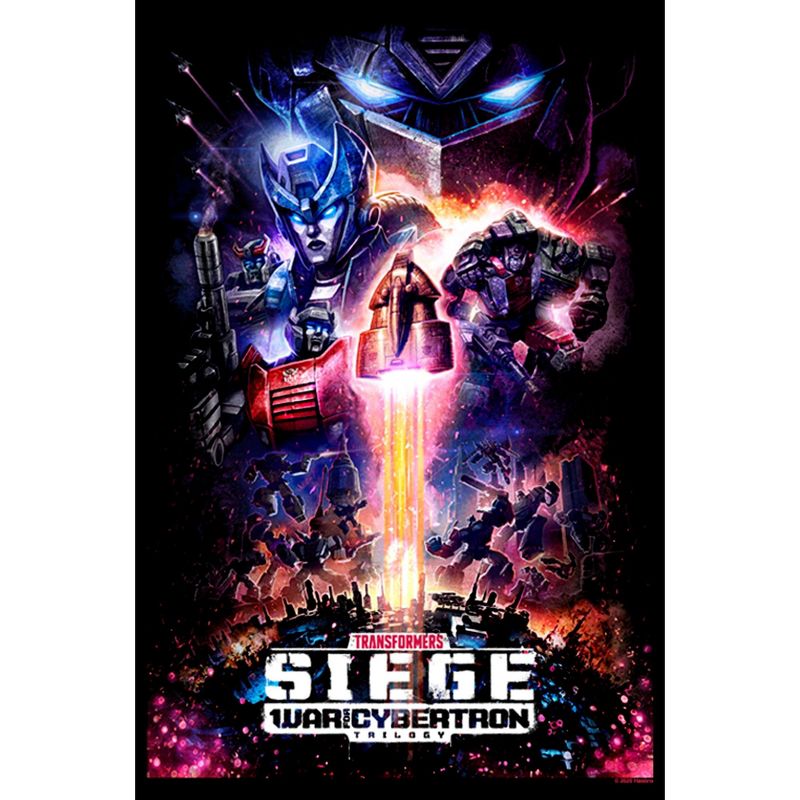 Men's Transformers Siege Poster T-Shirt, 2 of 6