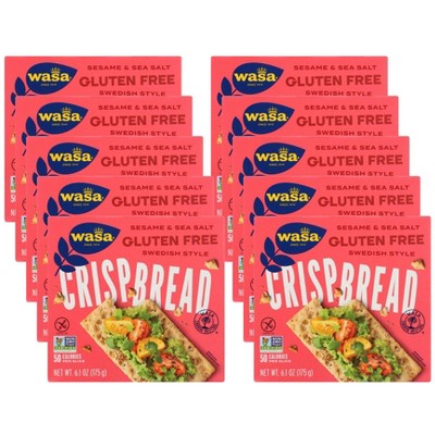 Wasa Original Gluten-free Crispbread - Case Of 10/5.4 Oz : Target