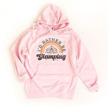 Simply Sage Market Women's Graphic Hoodie I'd Rather Be Glamping