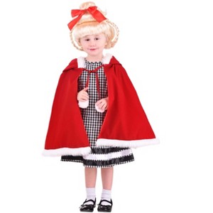 HalloweenCostumes.com Toddler Cindy Lou Who Christmas Girl Costume - 1 of 4