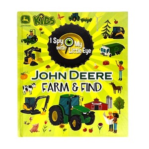John Deere Kids Farm & Find (I Spy with My Little Eye) - by  Jack Redwing (Hardcover) - 1 of 1