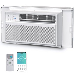 R.W.FLAME 12000BTU Smart Inverter Window Air Conditioner AC Unit, Cools Rooms up to 550 Sq.Ft, Remote Control, Quiet Cooling, Enegy Saving - 1 of 4