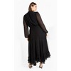 Women's Plus Size Yasmin Maxi Dress - black | CITY CHIC - image 4 of 4