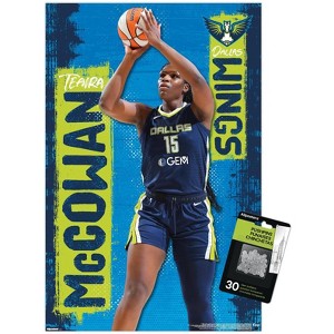 Trends International WNBA Dallas Wings - Teaira McCowan 25 Unframed Wall Poster Prints - 1 of 4